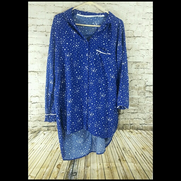 Xhilaration Other - 🔴plus size 1X sleep short gown blue stars FINAL